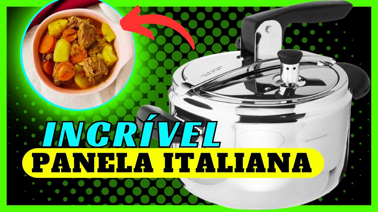 [VOCÊ PRECISA CONHECER] ✅ Panela De Pressão Italiana Barazzoni: Incrível, Segura e Prática ✅