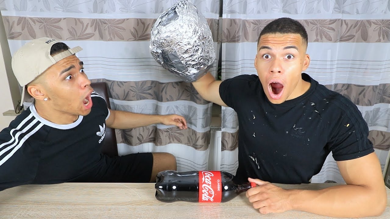 GIGANTISCHE METALL FAUST VS COCA COLA !!! (EXTREM GEFÄHRLICH) | Kelvin und Marvin