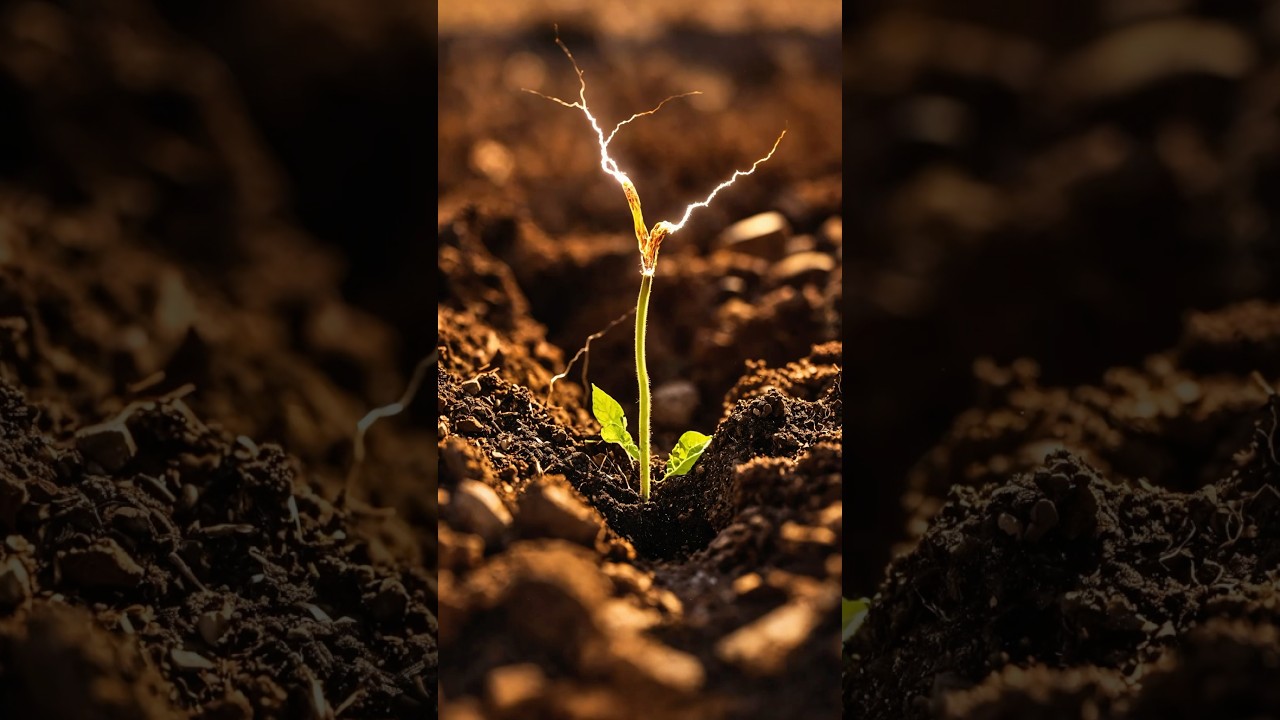 Why Gardeners Are Wrapping Copper Around a Stick (Electroculture Explained) #shorts
