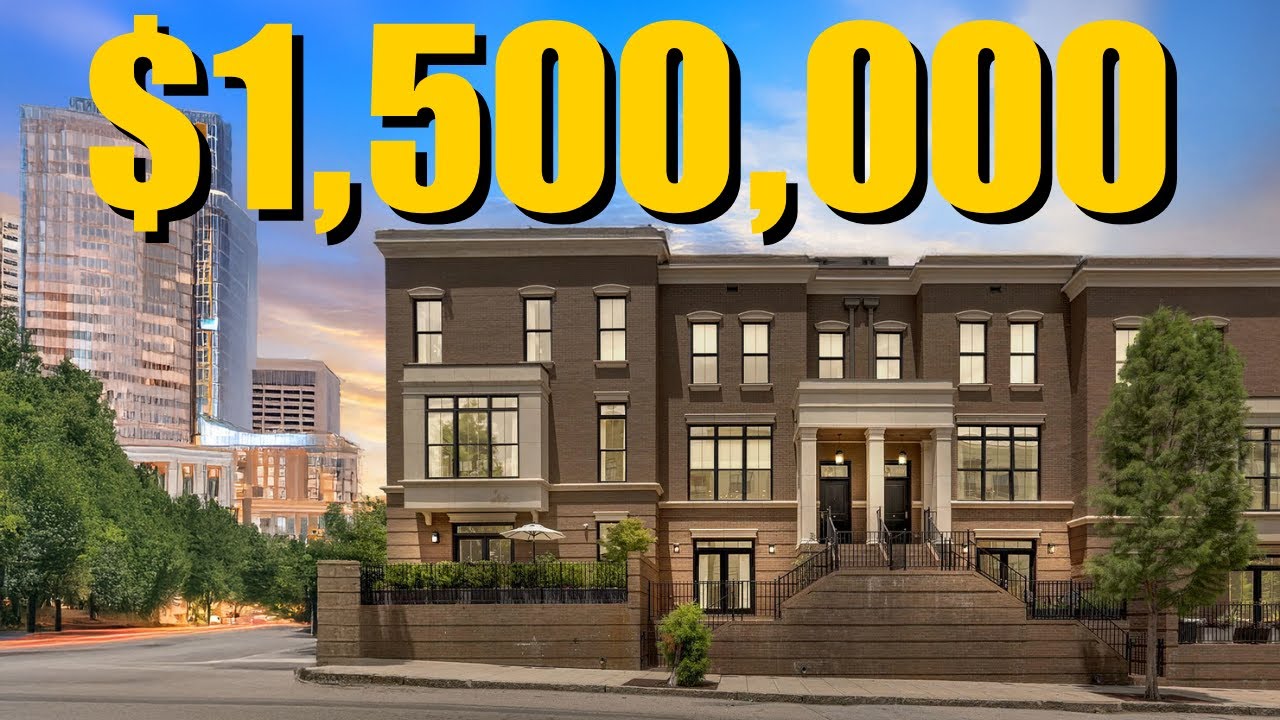 Exploring an INSANE $1.5M Home in Downtown Raleigh | Raleigh NC Luxury Tour
