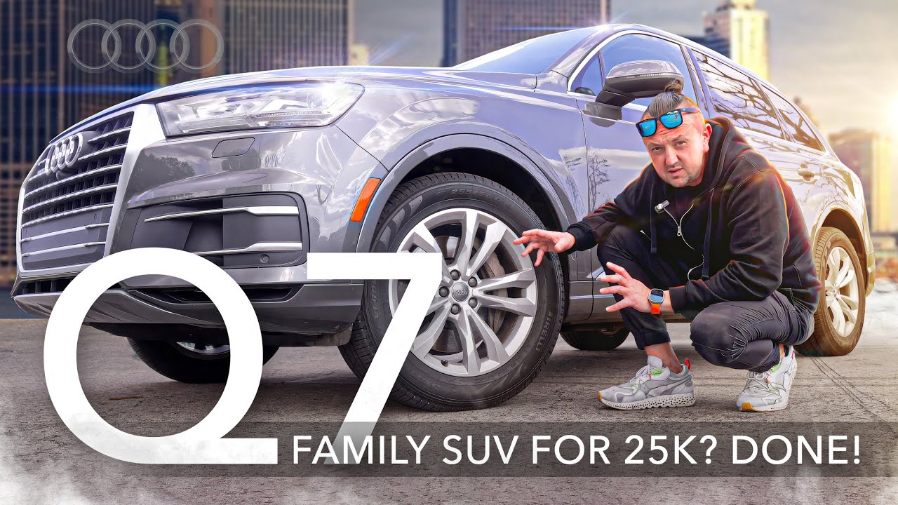 AUDI Q7 FAMILY SUV FOR 25K DONE | Detailed review | pros and cons and test drive