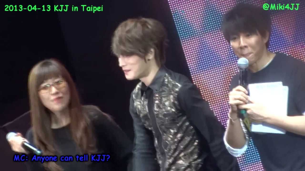 130413 KJJ in Taipei - Intro & Message Board (with Eng Sub)