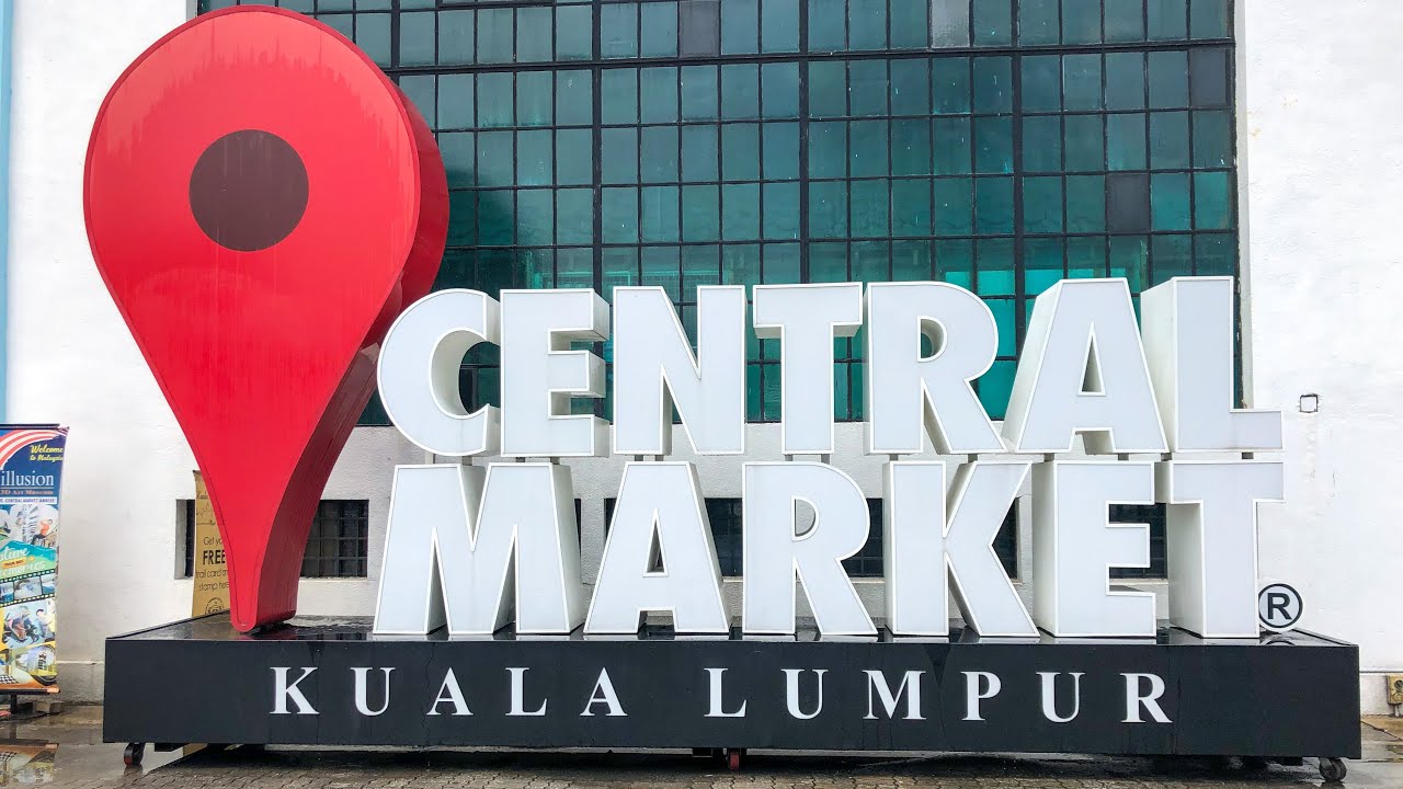 A walk though Central Market in Kuala Lumpur, Malaysia