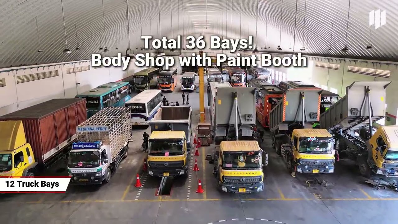 Inside One of India’s Biggest Workshops: BharatBenz Attibele Tour!
