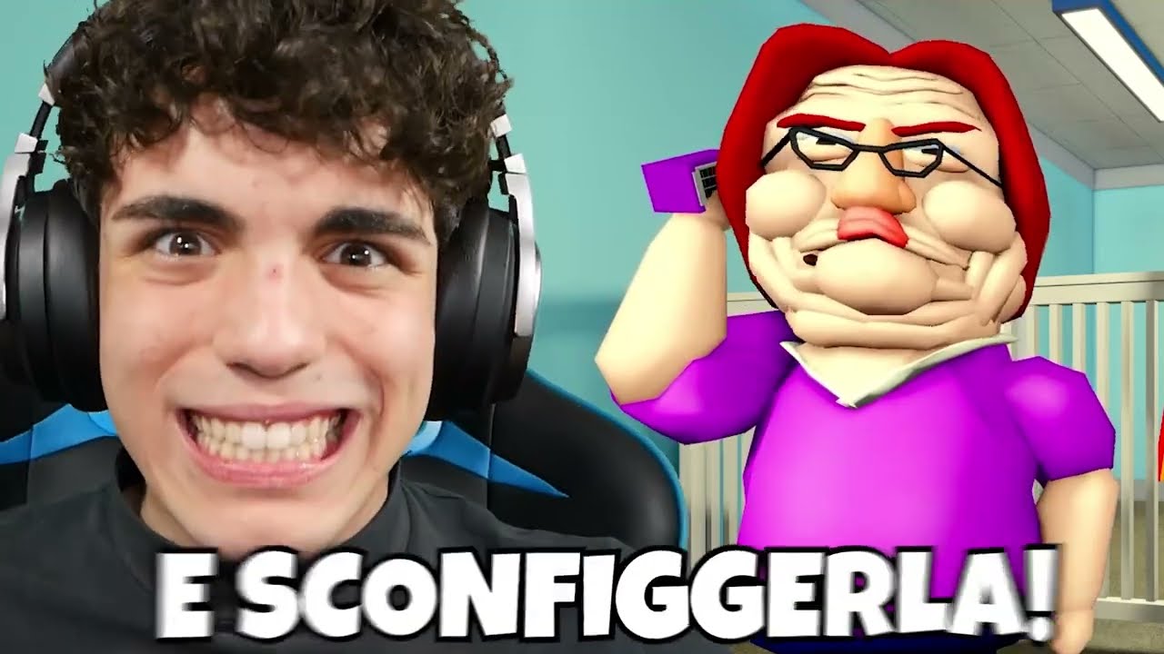EVADIAMO DALLA NUOVA PRIGIONE DELLA MAMMA DI BARRY su ROBLOX! (Betty's Nursery)