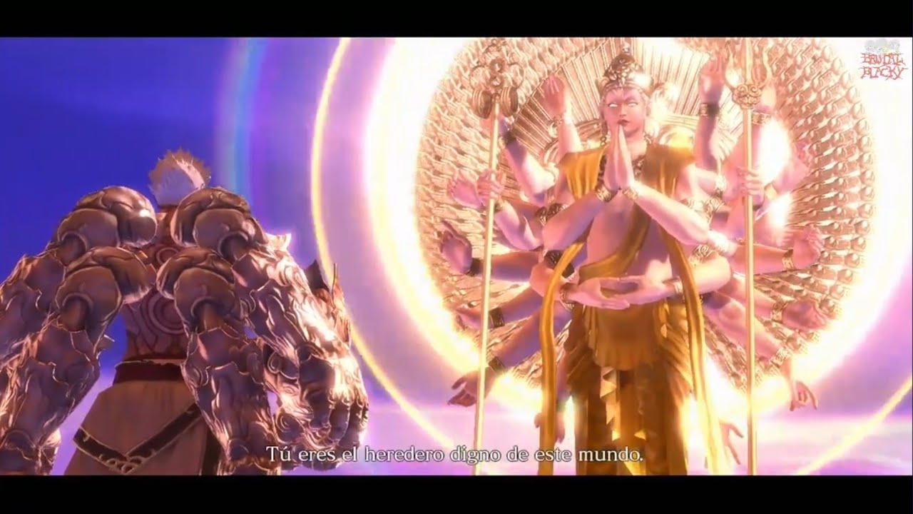 Asura vs Chakravartin el dios de la creación (japonés subtitulado)