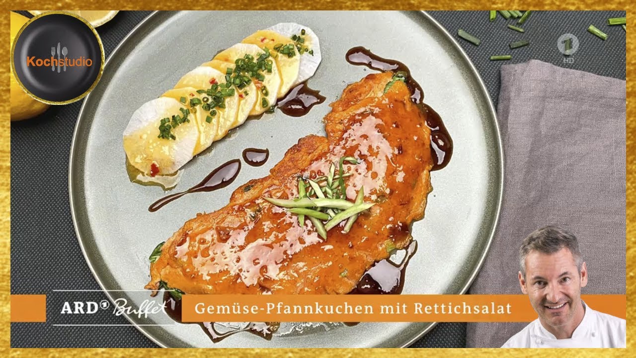 Christian Henze - Gem&uuml;se-Pfannkuchen mit Rettichsalat