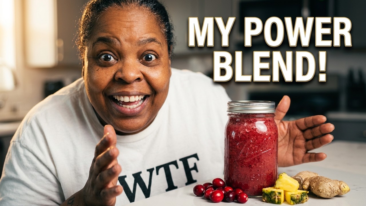 I Mixed Pineapple, Cranberry, and Ginger Into One Smoothie