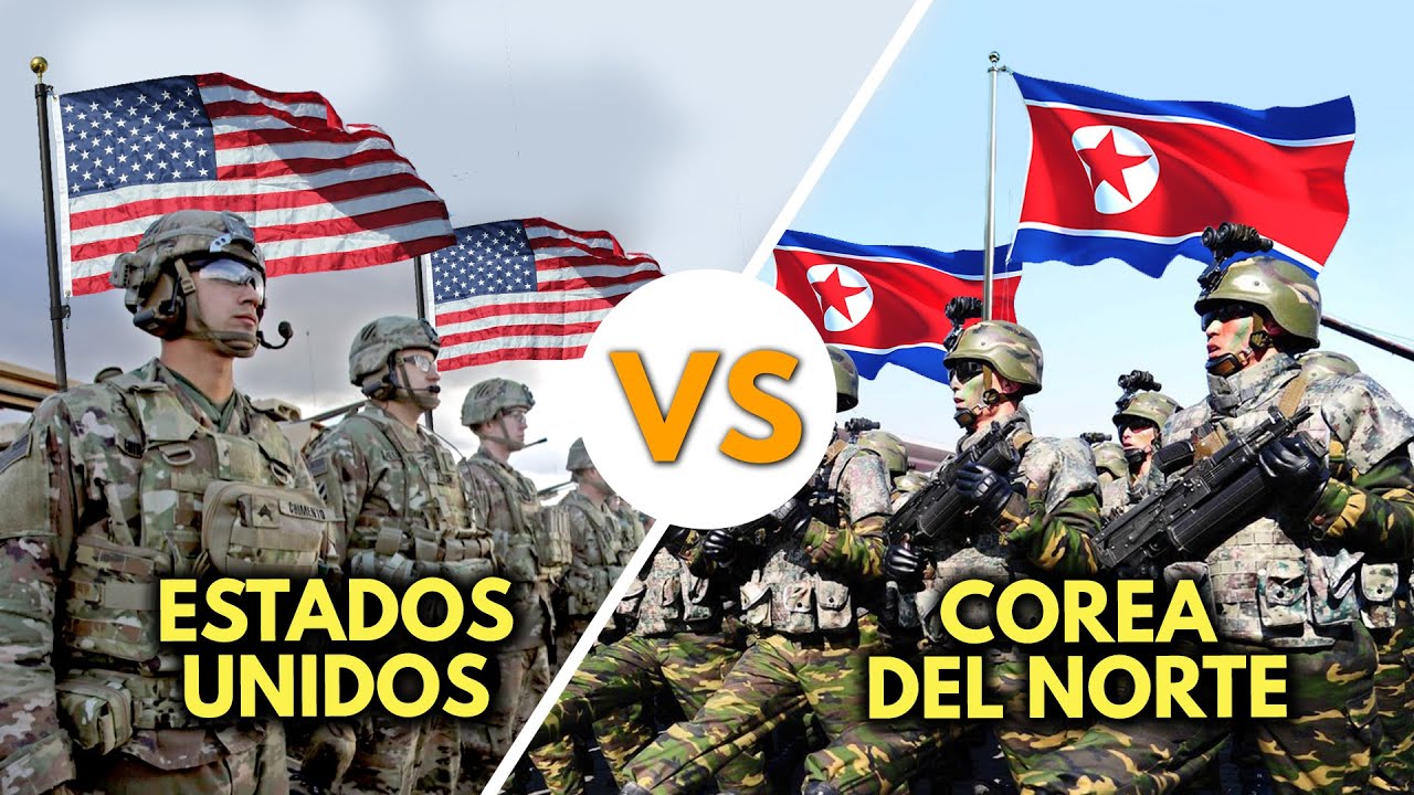 Corea del Norte vs EE.UU | ¿Cómo sería un enfrentamiento entre estos? | ¿Con qué armamento cuentan?