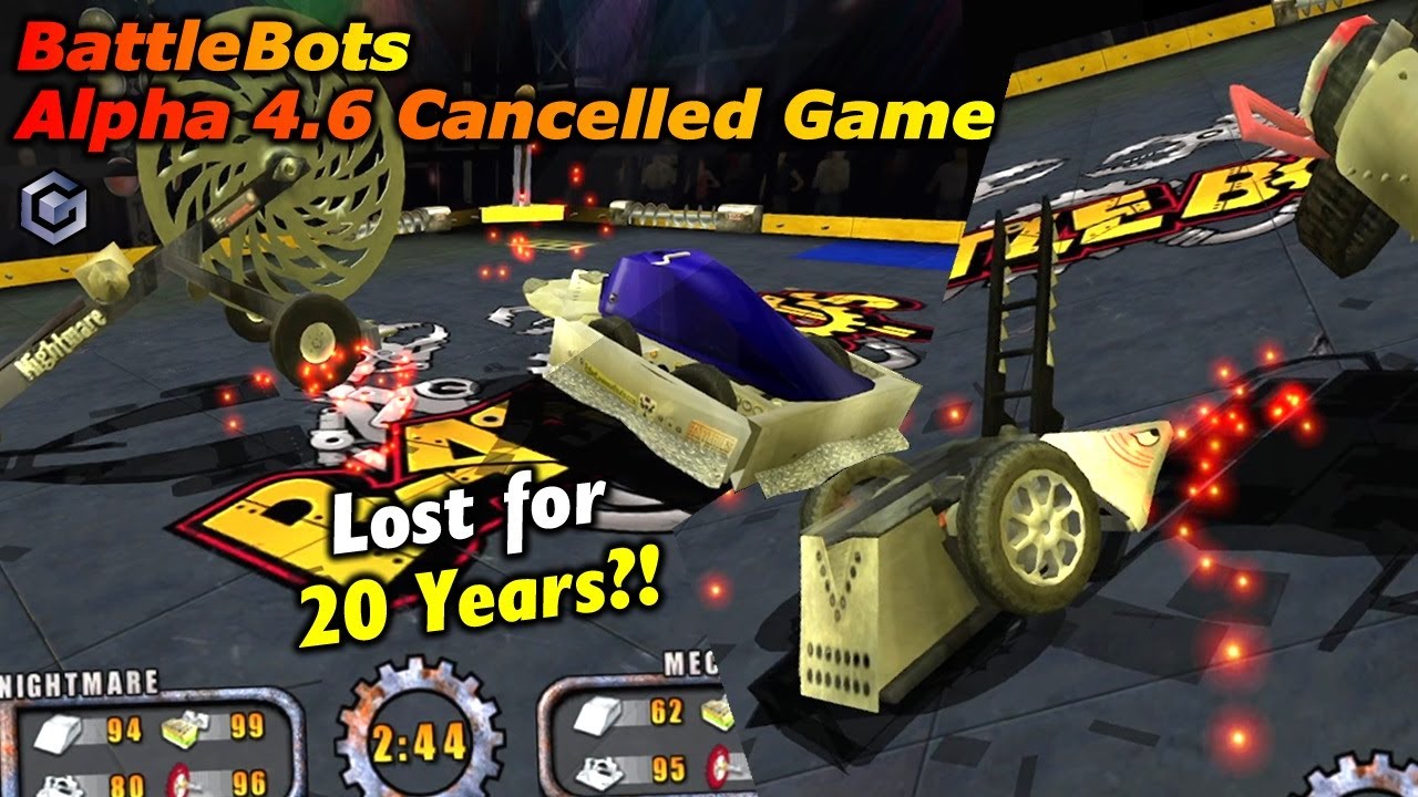 BattleBots Alpha 4.6 - Gamecube - Cancelled Game