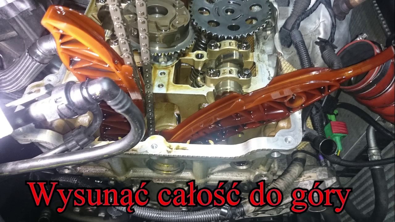Wymiana łańcucha rozrządu PSA 1 6 16V Citroen Peugeot MINI BMW