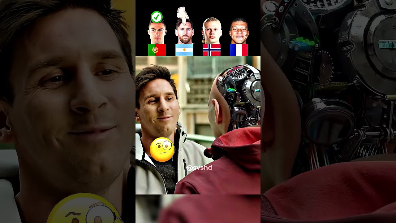 Ronaldo VS Messi VS Haaland VS Mbappe | Robot Challenge