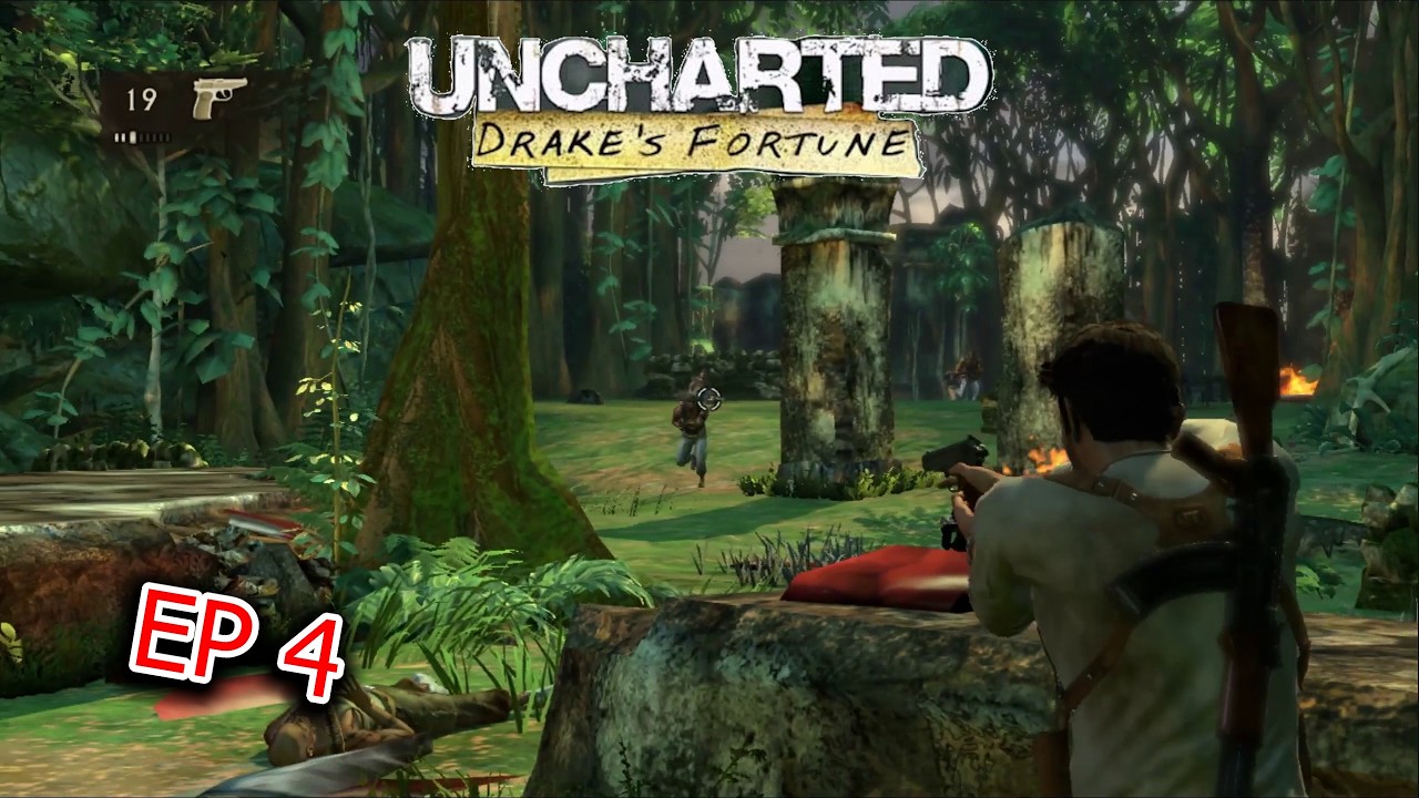 HOARDS OF ENEMIES!!!! EP: 4 | Uncharted: Drake's Fortune