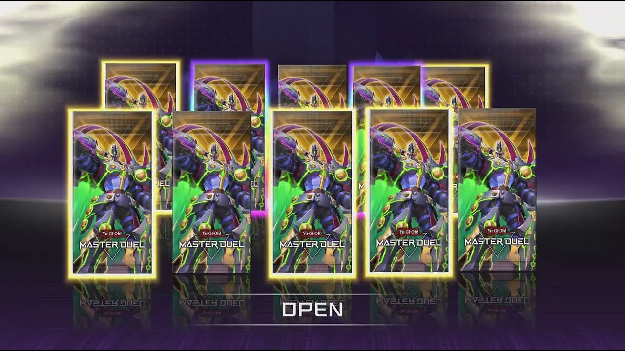 Yu-Gi-Oh! Master Duel opening the Yummy collection pack