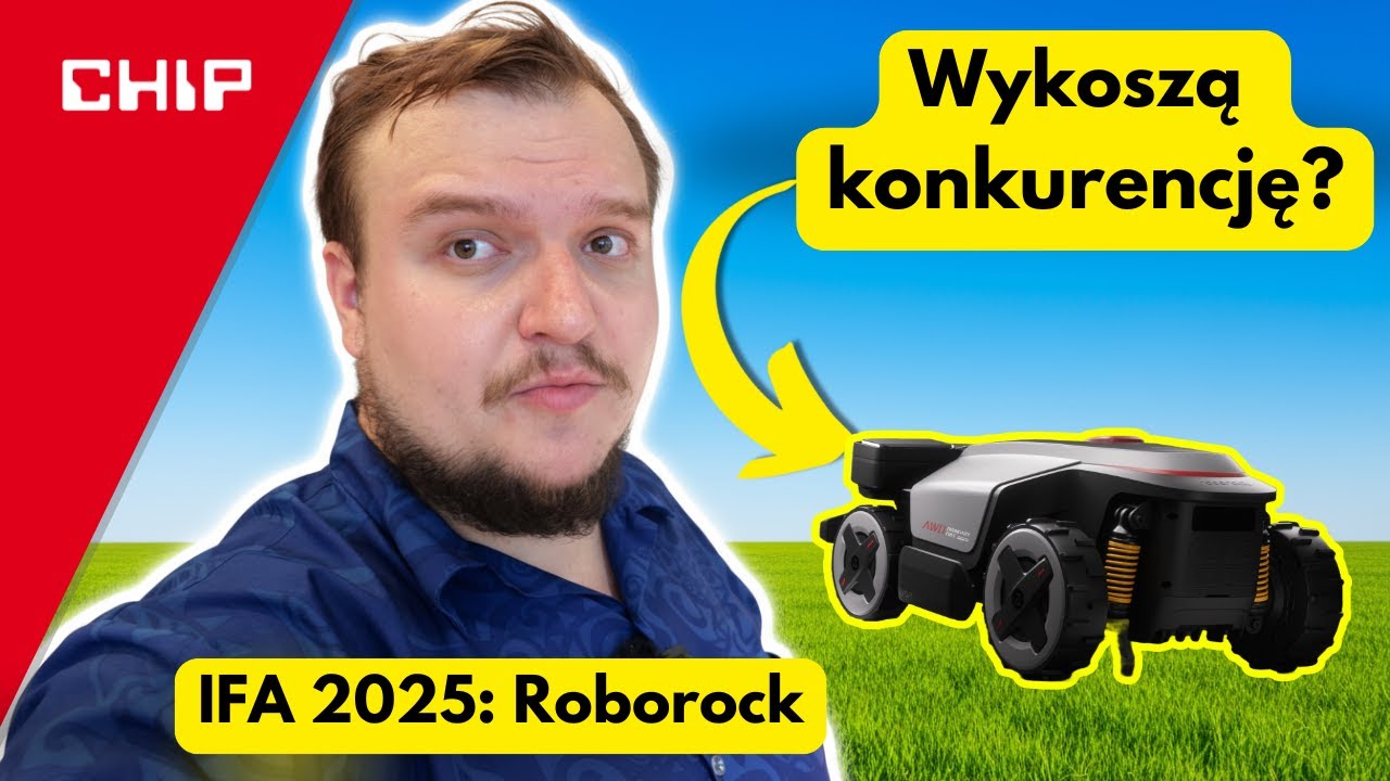 Wykoszą konkurencję? Roborock na IFA 2025 - Qrevo Curv 2 Pro, F25 Ultra, RockMow Z1 i inni
