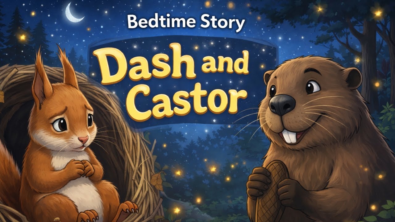 Dash and Castor's Winter Lesson | Bedtime Story