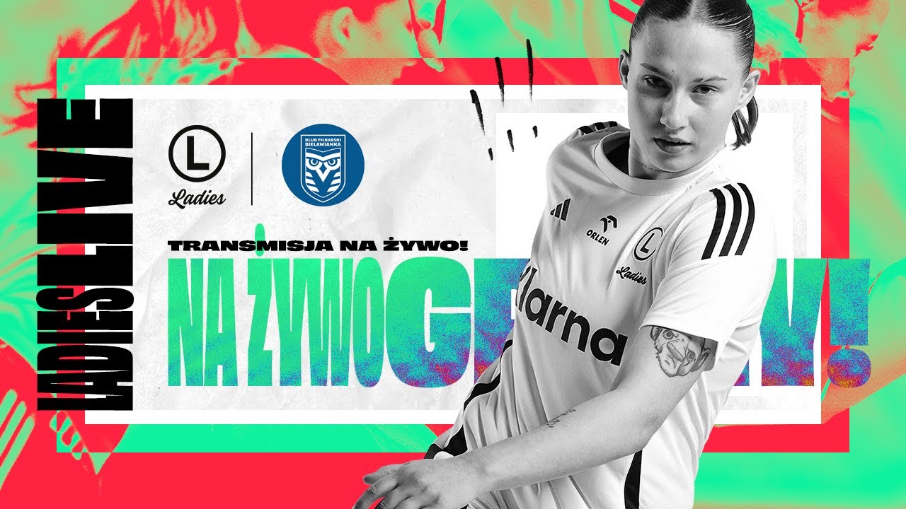ORLEN 1 LIGA KOBIET LIVE🔴 : LEGIA LADIES vs BIELAWIANKA BIELAWA | 1 kolejka