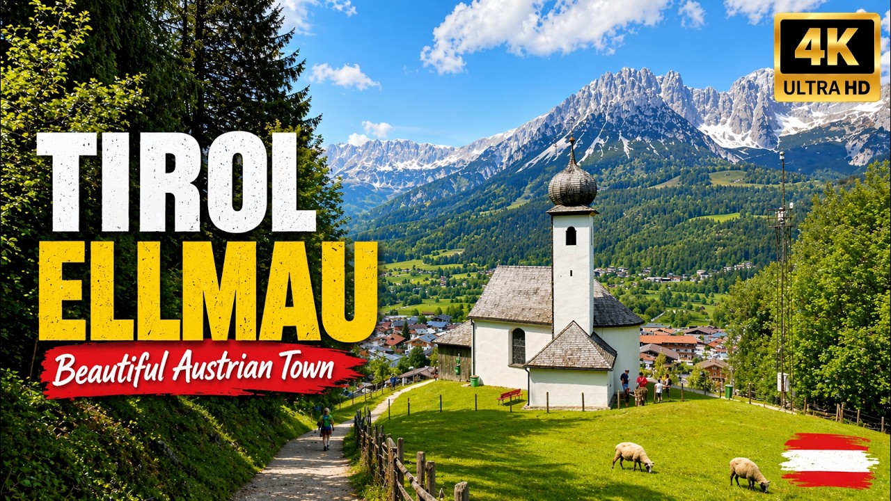 Ellmau in Tirol 🇦🇹 Enchanting Town at the Foot of the Wilder Kaiser Mountains 4K #ExploreAustria