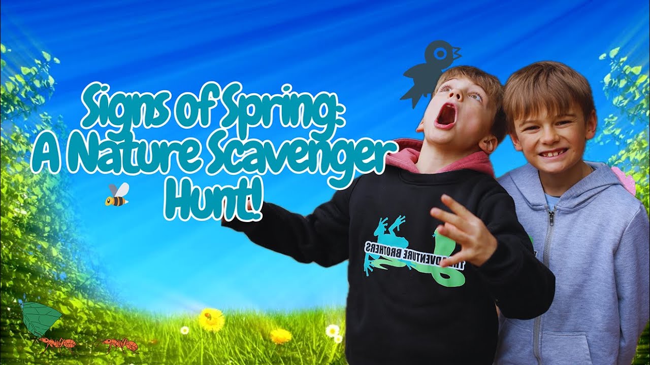 👀 Nature Scavenger Hunt | Signs of Spring 🌱