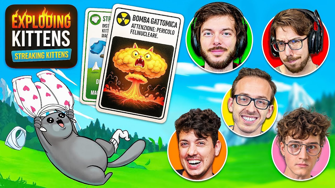 La nuova espansione è FUORI DI TESTA! SERATA EXPLODING KITTENS 2