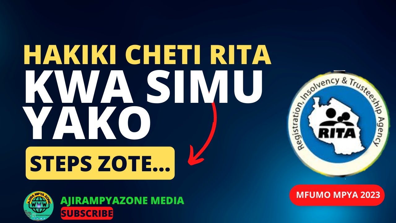 Hatua Zote za Kuhakiki Cheti Rita Kwa Simu Yako | Mfumo Mpya 2023