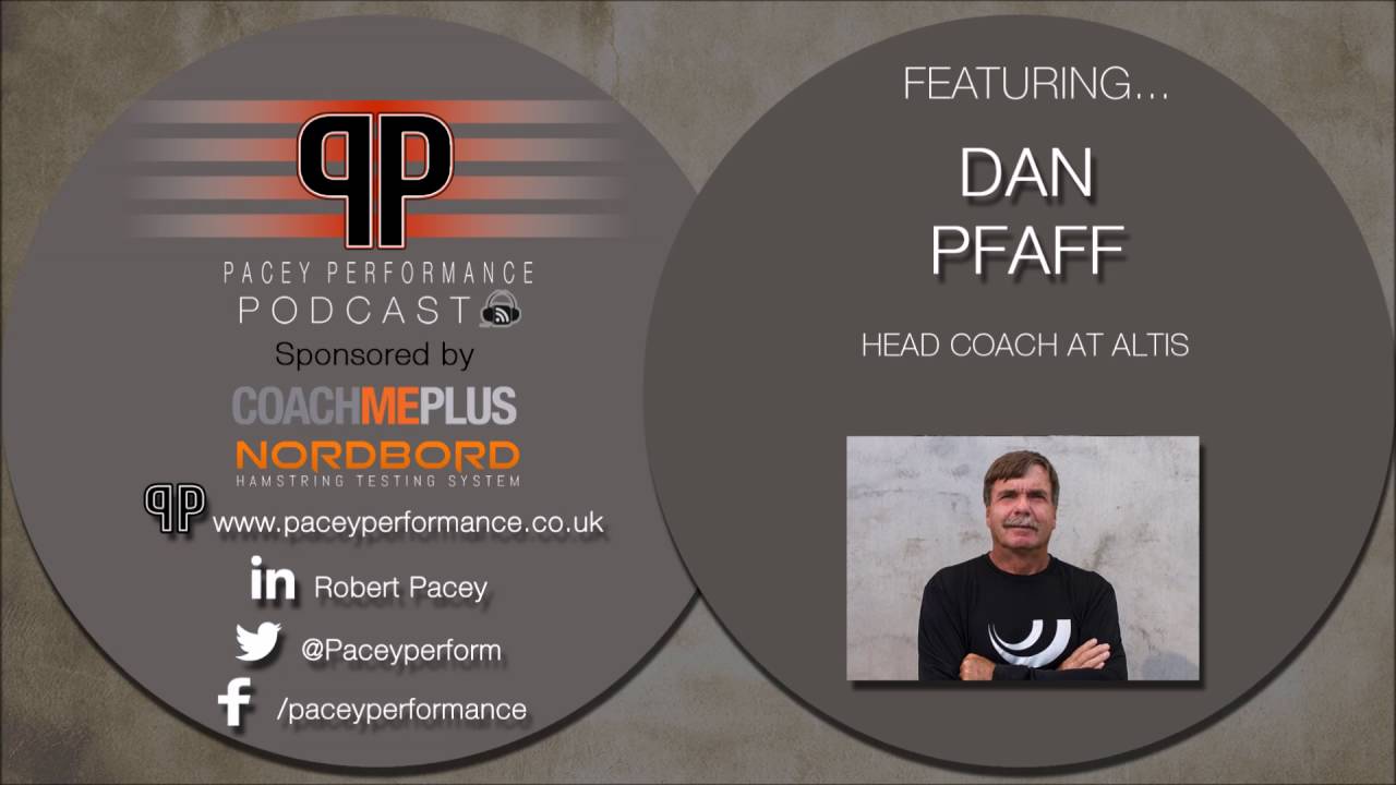 Pacey Performance Podcast #87 - Dan Pfaff
