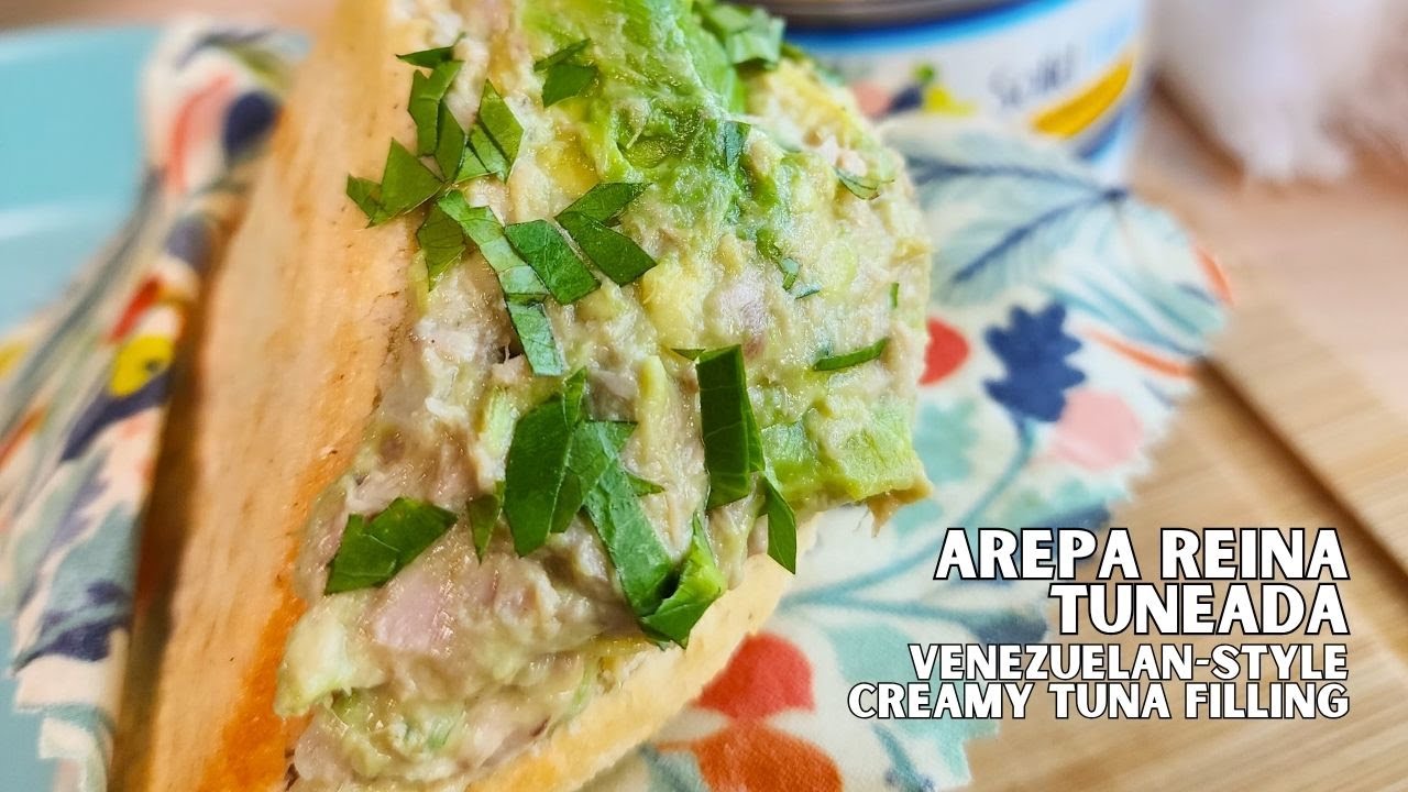 JEGO TUNA-STUFFED AREPA! 😍 Easy, Creamy & Delicious (Step-by-Step Recipe)