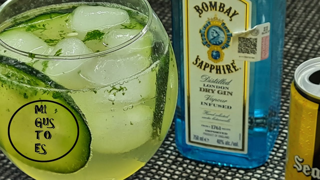 El más rico y refrescante Gin de pepino