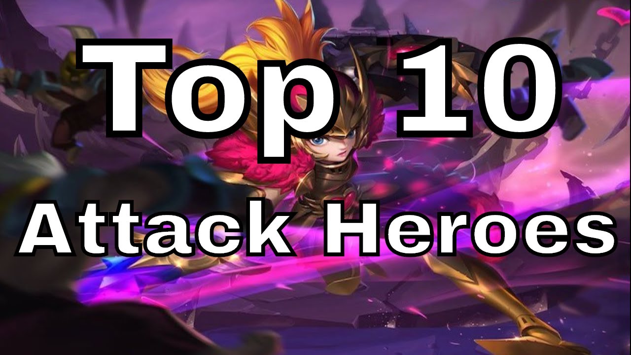 Castle Clash Top 10 Attack Heroes