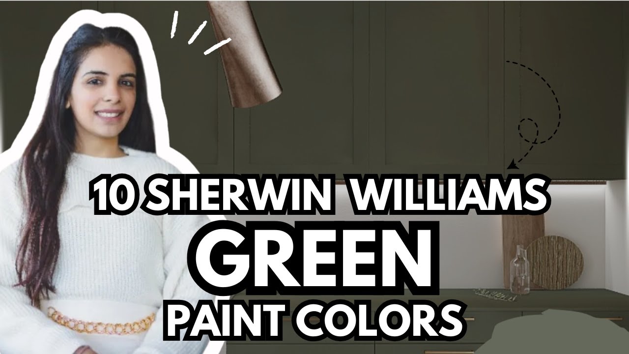 10 ЛУЧШИХ ЗЕЛЕНЫХ ЦВЕТОВ КРАСК Sherwin Williams