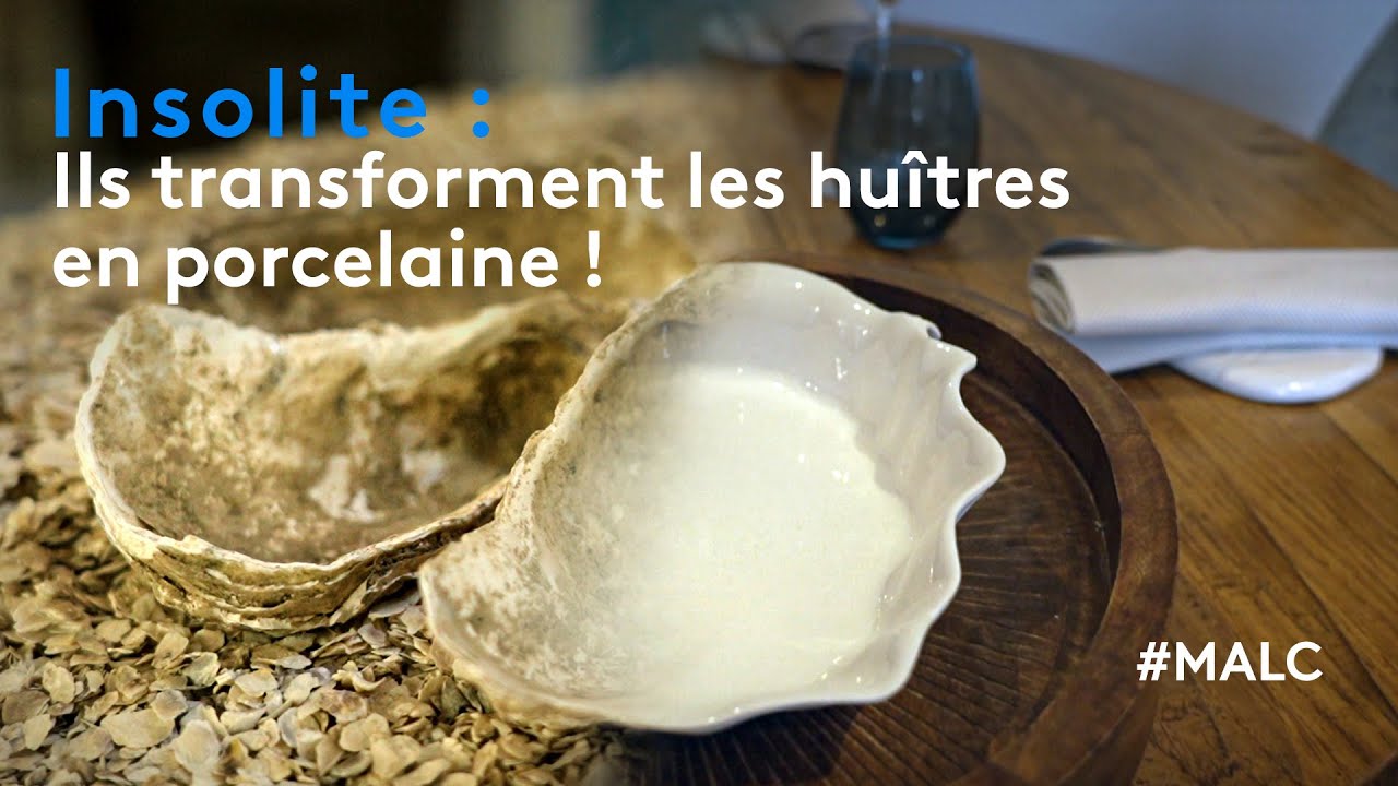 Insolite : ils transforment les huîtres en porcelaine !
