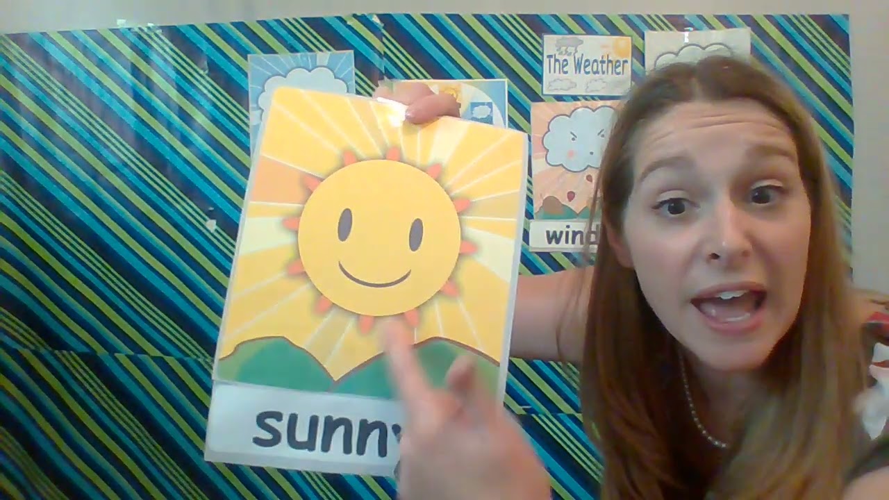 Demo of Weather Lesson- Online Teaching