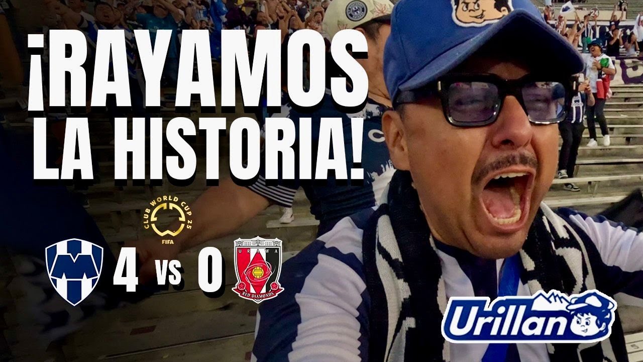 HISTORICO. Rayados golea a Urawa en el mundial. Urillano