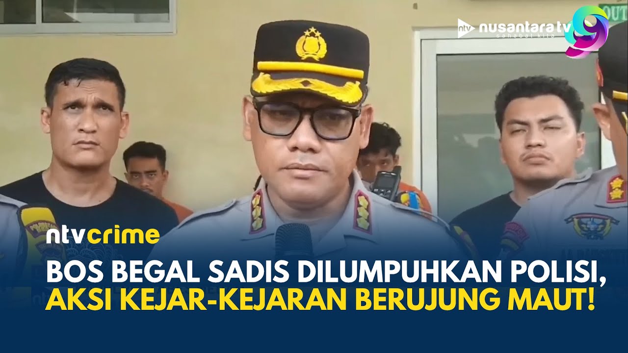Polisi Tembak Pimpinan Begal Sadis di Medan Setelah Berusaha Kabur dan Lukai Petugas | NTV CRIME