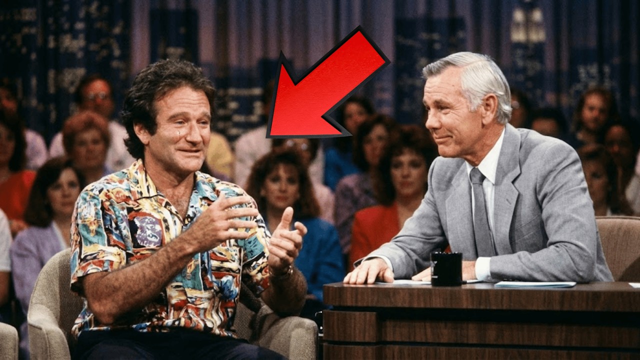 The Night Robin Williams Made Johnny Carson Cry