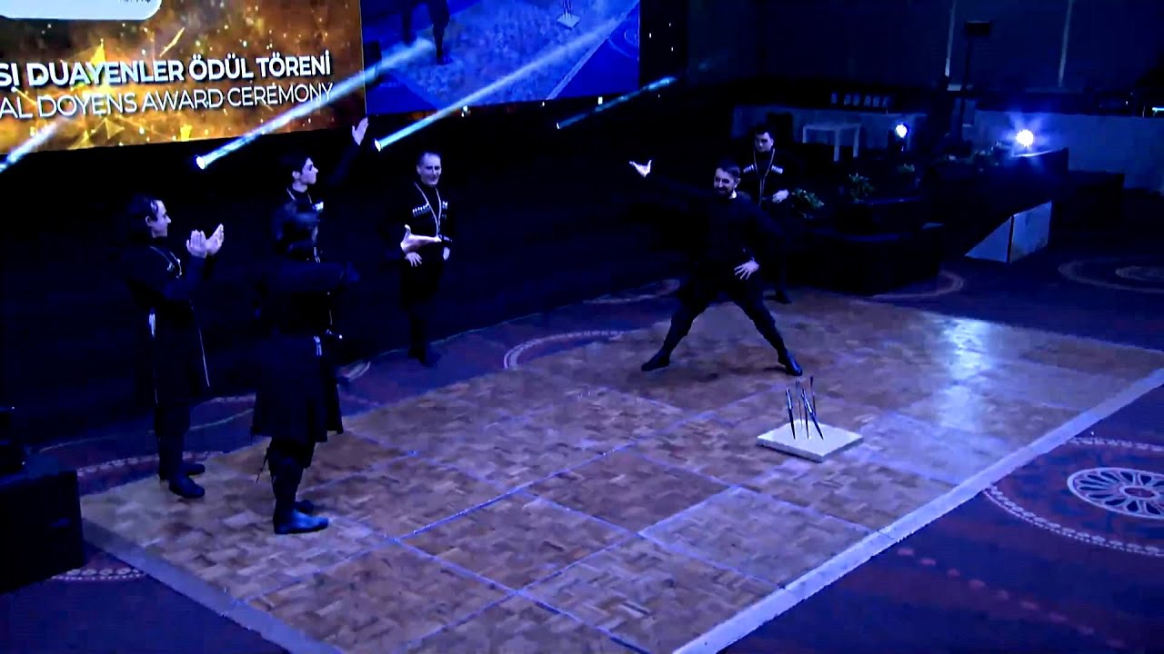 Kafkas dansları gösterisi, Kafkas dans show - İKDT. Kafkas Kartalları