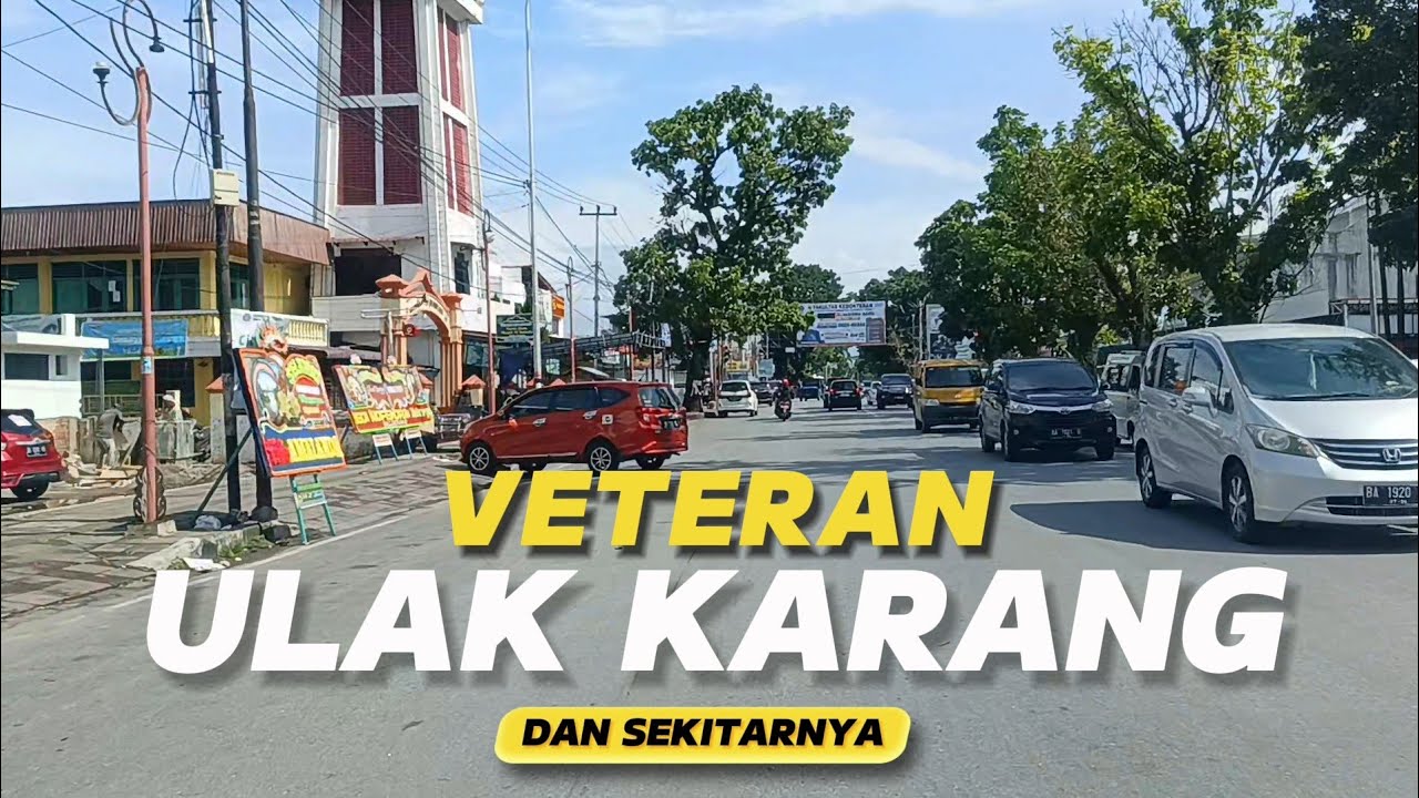 Mengemudi di Jalan Veteran, Ulak Karang dan Sekitarnya | Kota Padang, Indonesia