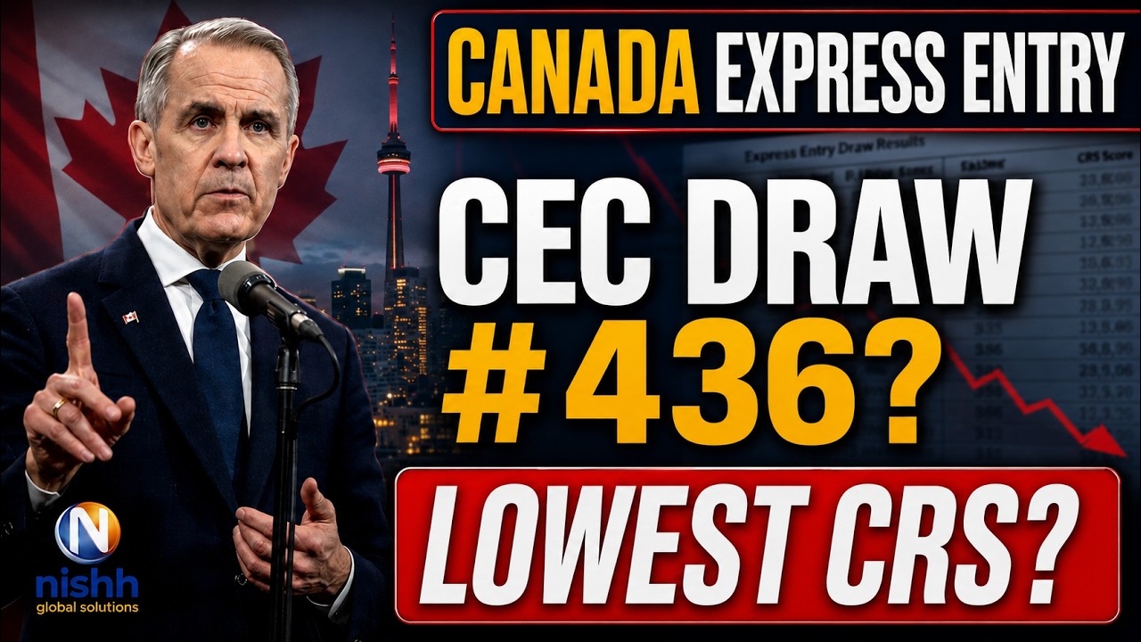 Next Canada Express Entry Draw 2026: CEC Draw #436 & Expected CRS Score | Canada PR Update