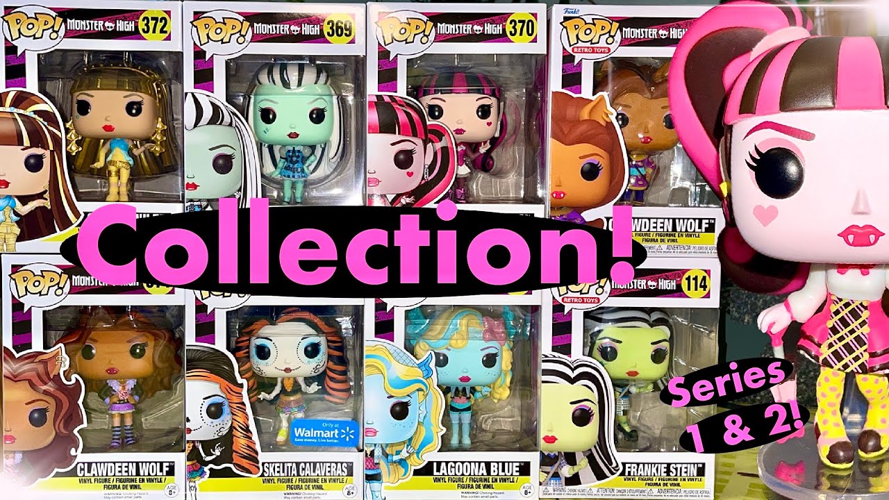 Monster High Funko Pop COMPLETE Collection!😻 In-Depth Look + Doll Comparison!! 💖🍵🔥