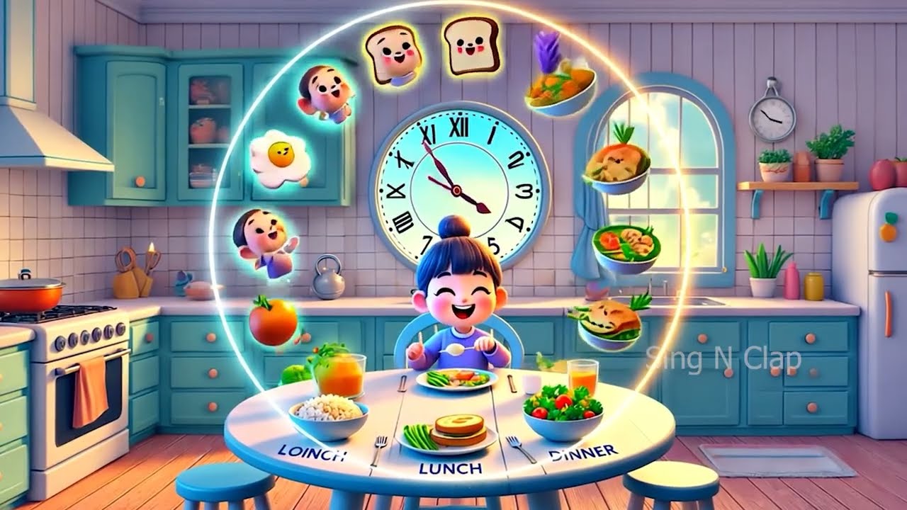 Healthy Habits for Kids | Eat Smart, Grow Strong | Sing N Clap Nursery Rhymes & Kids Songs