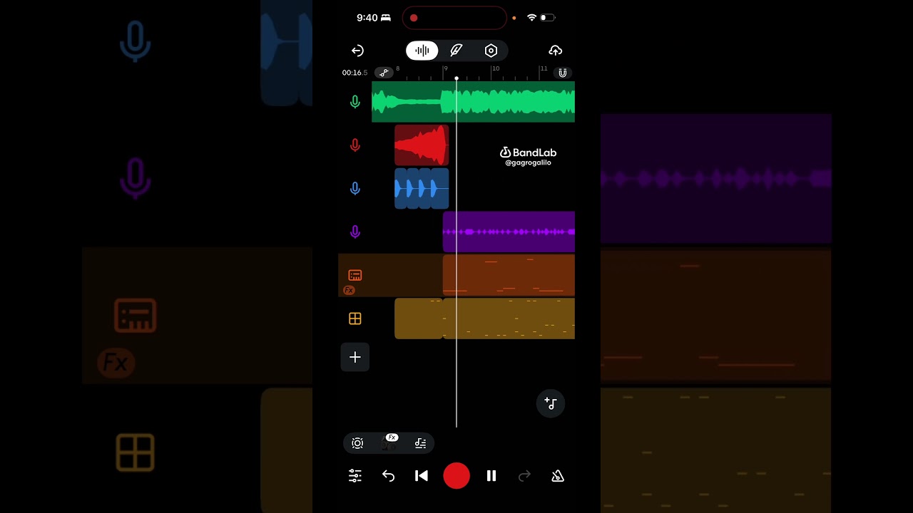 Subway surfers trap remix in bandlab for no reason at all :3 #bandlab