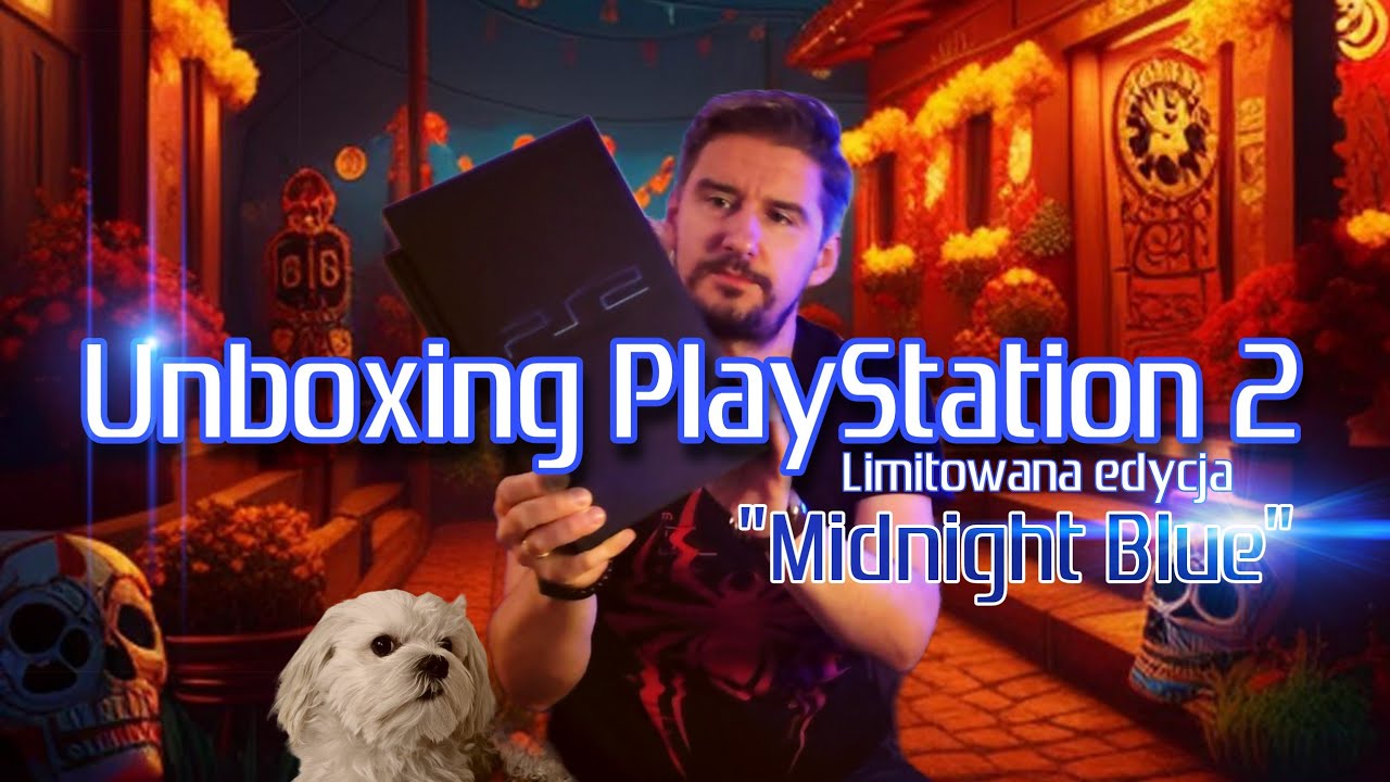 Unboxing PlayStation 2 w limitowanej edycji 