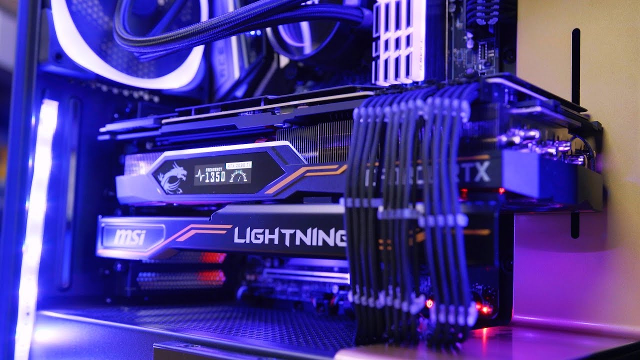 The MSI 2080Ti Lightning Z is a MONSTER...