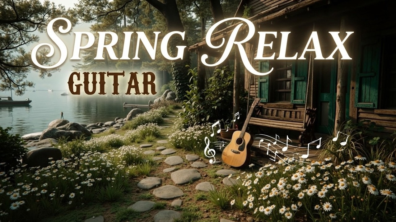 Spring Guitar Relax | Расслабляющая гитарная музыка и мирные акустические мелодии для снятия стресса