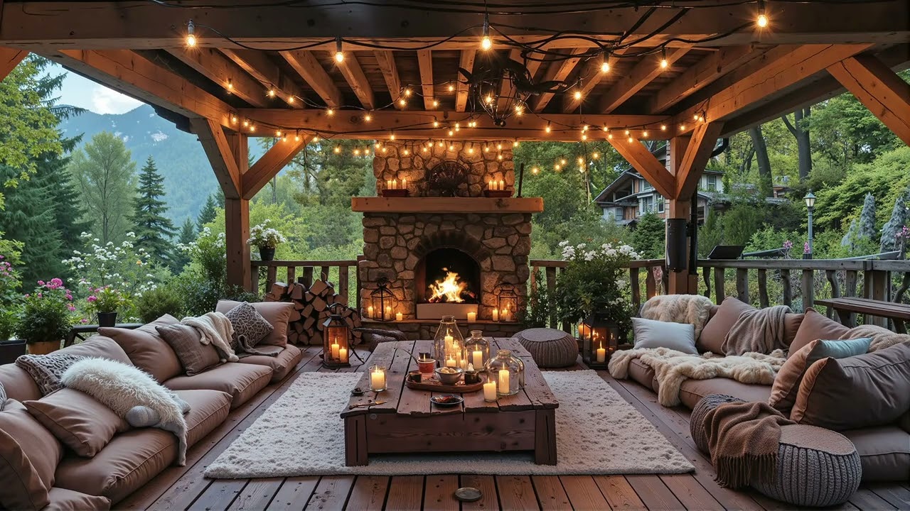Cozy Porch Jazz 🎷 Smooth Relaxing Jazz Music for Peaceful Evenings, Cafe Vibes & Stress Relief