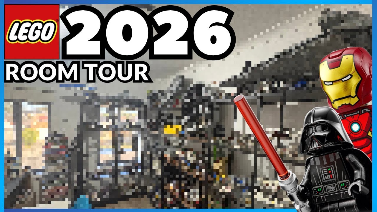 Тур по LEGO-комнате 2026 | Коллекция на $20 000