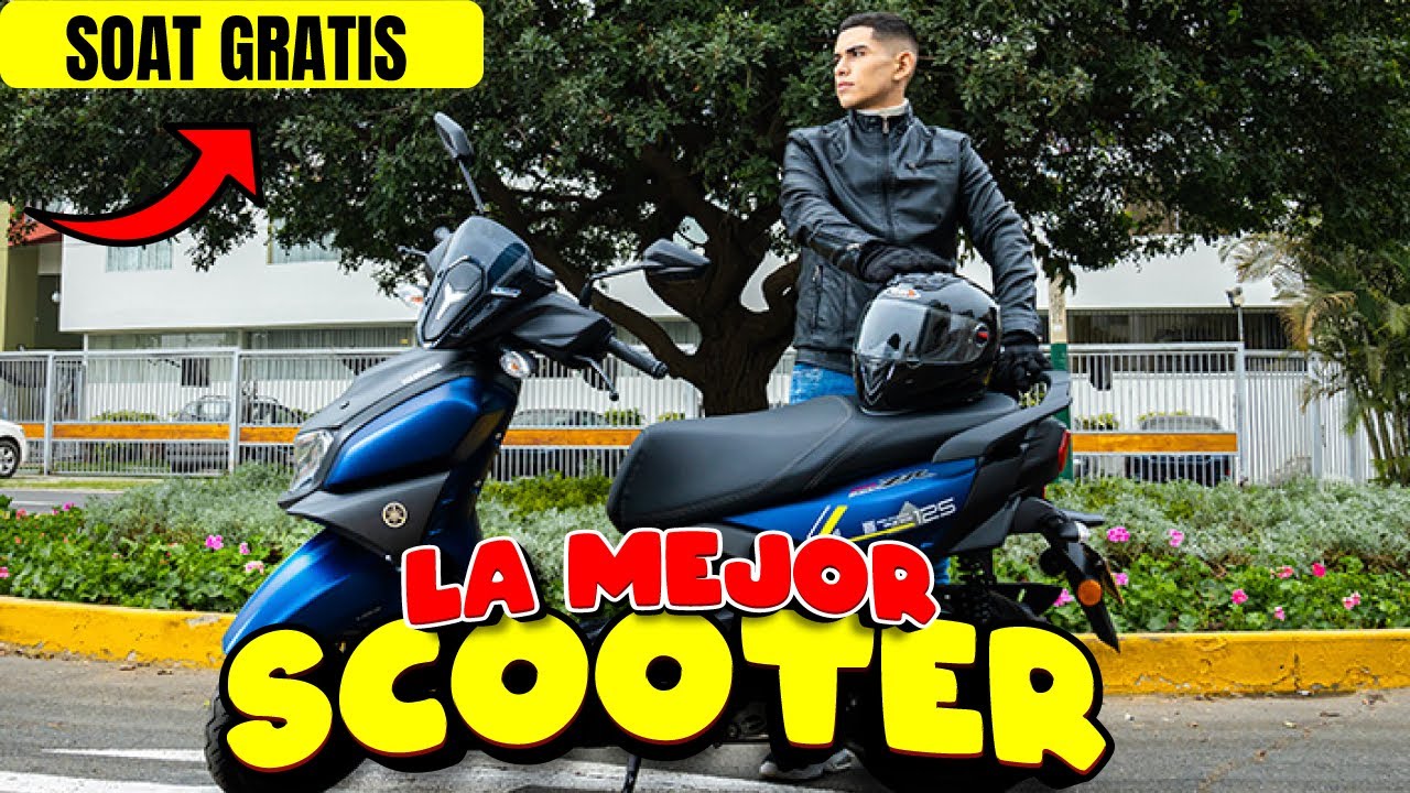 🥇MOTO SCOOTER YAMAHA 125 CYGNUS 🎁 SOAT GRATIS
