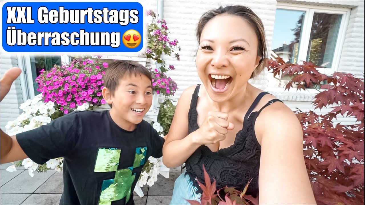 XXL Geburtstagsgeschenk ist da 😱 Überraschung für Johann! Baby dreht sich 3 Monate | Mamiseelen