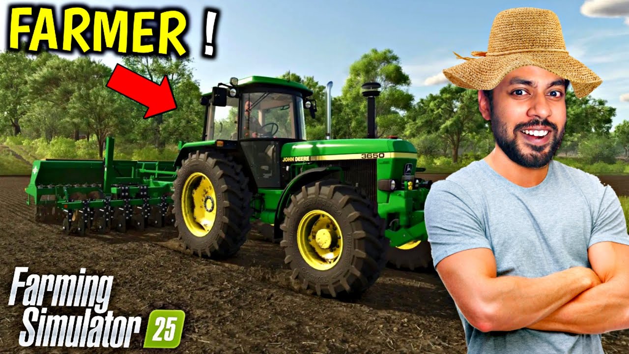 I BECAME A FARMER FOR 24 HOURS ! | Farm Simulator 25 gameplay | Tamil | MR IG