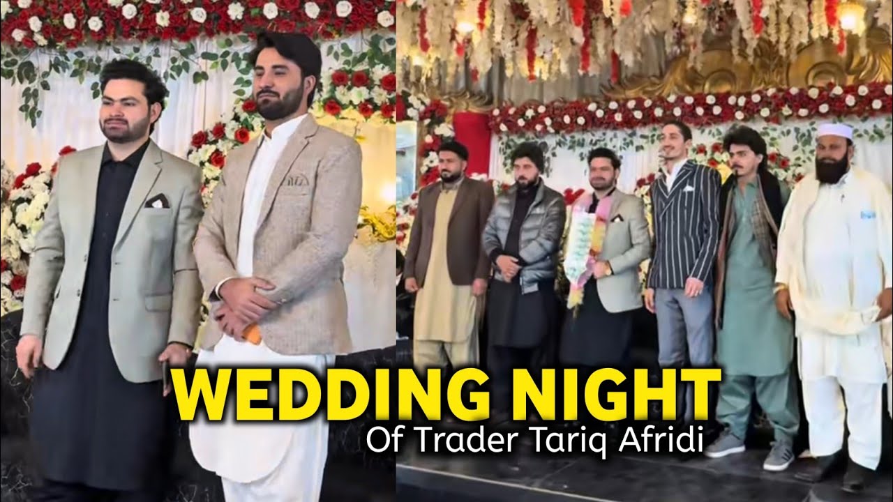 Thank you all guests for coming, Trader Tariq Afridi Nikkah & wedding ceremony 